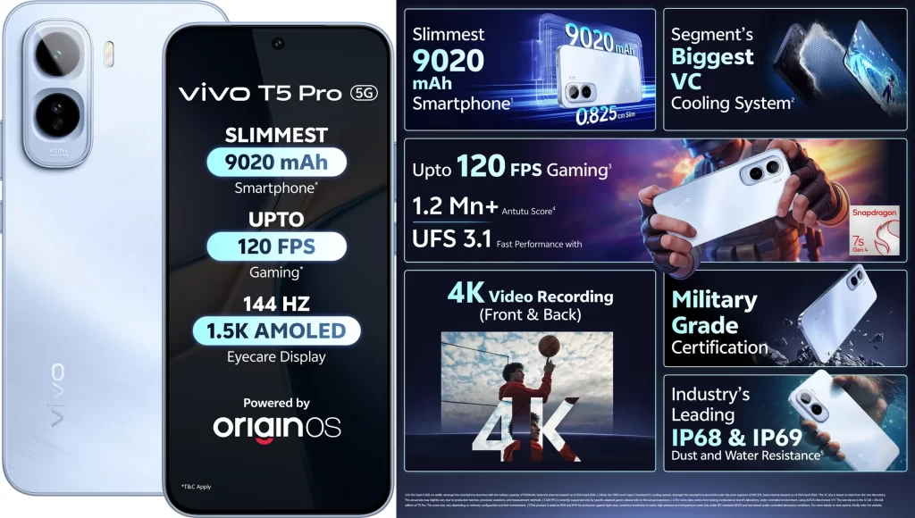 buy vivo T5 Pro 5G online